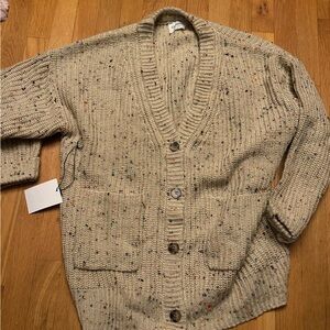 Callahan Multicolor Speckled Knit Sweater